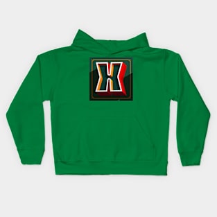 font X vintage series Kids Hoodie